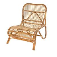 Giga Meubel - Rotan Loungestoel Naturel - Bohemian - Relaxfauteuil