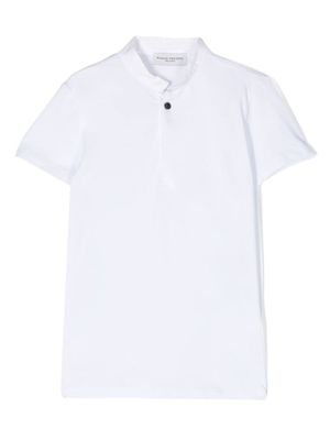 Paolo Pecora Kids polo en coton - Blanc