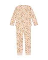 HEMA Kinderpyjama luipaard beige (beige)