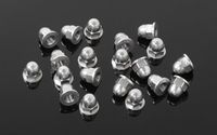 RC4WD M3 Flanged Acorn Nuts (Silver) (Z-S1722)