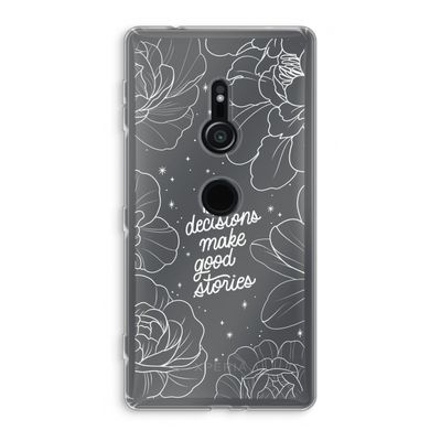 Good stories: Sony Xperia XZ2 Transparant Hoesje