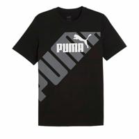 Heren-T-Shirt met Korte Mouwen Puma POWER Graphic - Maat: M
