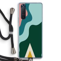 Noor B: Sony Xperia 5 II Transparant Hoesje met koord Noor B: Sony Xperia 5 II Transparant Hoesje met koord