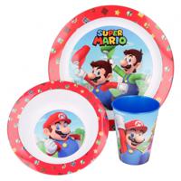 Super Mario Ontbijtset 3 dlg - thumbnail