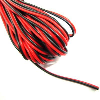 Stroomkabel 12 Volt - AWM-2468 - 20AWG - VW-1 - max. 300V - 1m