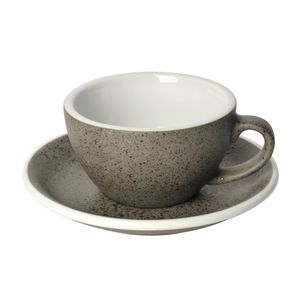 Loveramics egg cappuccino tas en ondertas (200ml) graniet