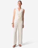 HEMA Damesbroek Tatum regular fit wit (wit)