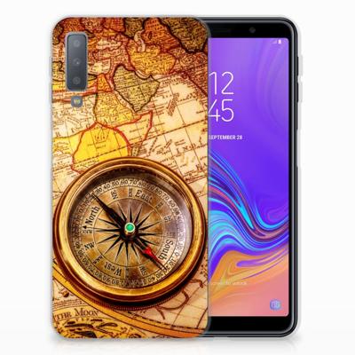 Samsung Galaxy A7 (2018) | Silliconen Back Cover | Kompas