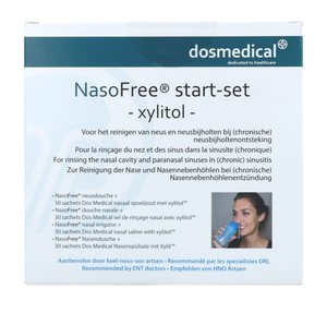 Dos Medical NasoFree Spoelzout Xylitol Startset