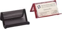 Q-CONNECT visitekaartenhouder 11 x 7,5 x 5 cm metaal zwart Q-CONNECT visitekaartenhouder 11 x 7,5 x 5 cm metaal zwart