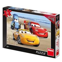 DinoToys Dino puzzel - disney pixar cars op het strand - 24 stukjes