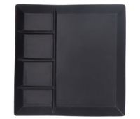 Fonduebord 24,5 x 24,5 cm zwart Fonduebord 24,5 x 24,5 cm zwart