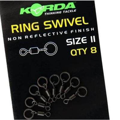 Korda Korda Ring Swivels Size 11 - 8 pcs