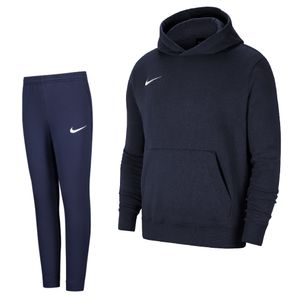 Nike Park 20 Fleece Hoodie Trainingspak Kids Donkerblauw