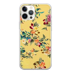 iPhone 12 Pro Max siliconen hoesje - Floral days