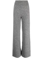 Ermanno Scervino pantalon chiné à coupe évasée - Gris - thumbnail