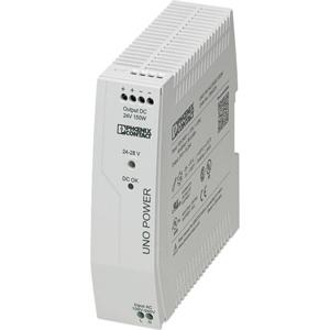 Phoenix Contact UNO-PS/1AC/24DC/150W DIN-rail netvoeding 24 V/DC 6.25 A 150 W Aantal uitgangen: 1 x Inhoud: 1 stuk(s)