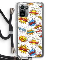 Pow Smack: Xiaomi Redmi Note 10S Transparant Hoesje met koord