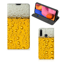 Samsung Galaxy A20s Flip Style Cover Bier - thumbnail