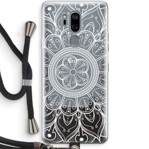 Roses Are Red: LG G7 Thinq Transparant Hoesje met koord