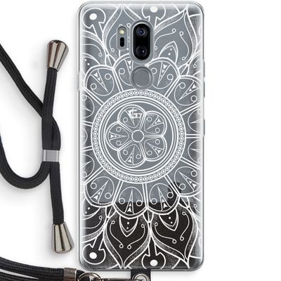 Roses Are Red: LG G7 Thinq Transparant Hoesje met koord
