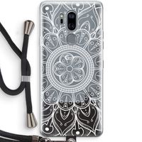 Roses Are Red: LG G7 Thinq Transparant Hoesje met koord