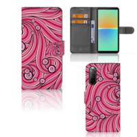 Sony Xperia 10 IV Hoesje Swirl Pink Sony Xperia 10 IV Hoesje Swirl Pink