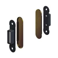DND handles DND Dynamic magnetische deursluiter - mat brons