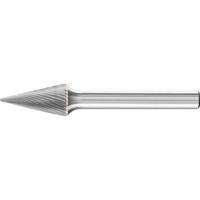 PFERD TOOLS 21115156 Freesstift Kegel Lengte 60 mm Afmeting, Ø 10 mm Werklengte 20 mm Schachtdiameter 6 mm