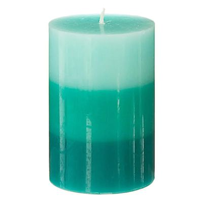 Geurkaars Nina - 1x stuks - Tiare bloem - 45 branduren - 7 x 10 cm