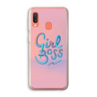 Girl boss: Samsung Galaxy A20e Transparant Hoesje