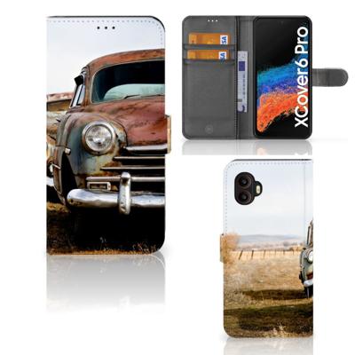 Samsung Galaxy Xcover 6 Pro | Telefoonhoesje met foto | Vintage Auto