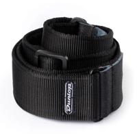 Dunlop D38-09BK Classic Black Strap Gitaarband Zwart