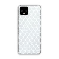 Dakpannetjes: Pixel 4 Transparant Hoesje