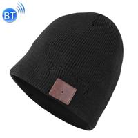Bluetooth warme gebreide muts ondersteunt het beantwoorden van de telefoon & Bluetooth portret Taking & muziek (zwart)