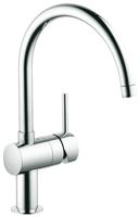 Grohe Minta keukenmengkraan met draaibare C-uitloop chroom - thumbnail