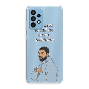 Hotline bling: Samsung Galaxy A52 Transparant Hoesje