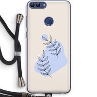 Leaf me if you can: Huawei P Smart (2018) Transparant Hoesje met koord