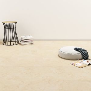 VidaXL Vloerplanken zelfklevend 5,11 m² pvc beige