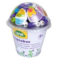 Jono Toys Lena cupcake met houten kralen