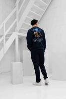 Off The Pitch Lion Trainingspak Heren Donkerblauw - Maat S - Kleur: Donkerblauw | Soccerfanshop