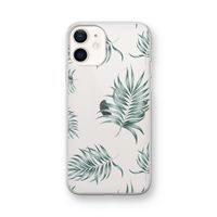 Simple leaves: iPhone 12 mini Transparant Hoesje