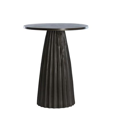 Bijzettafel Veglia - Donkerbruin - Ø45cm