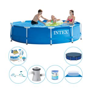 Intex Metal Frame Rond 305x76 cm - Zwembad Met Accessoires