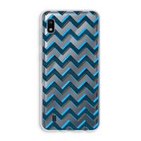 Onderbroken lijn: Samsung Galaxy A10 Transparant Hoesje