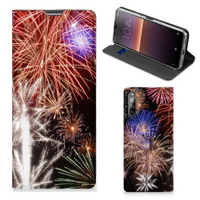 Sony Xperia L4 Hippe Standcase Vuurwerk