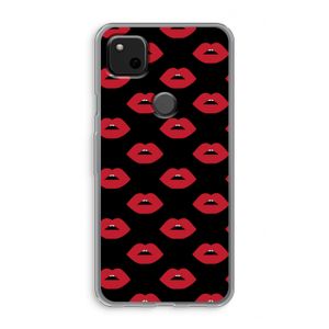 Lips: Google Pixel 4a Transparant Hoesje