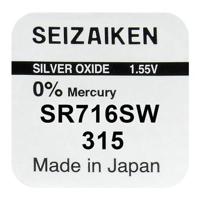 Seizaiken 315 SR716SW Zilveroxide Batterij - 1.55V