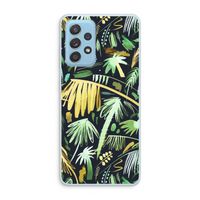 Tropical Palms Dark: Samsung Galaxy A73 Transparant Hoesje