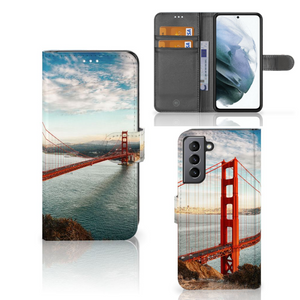 Samsung Galaxy S21 FE Flip Cover Golden Gate Bridge